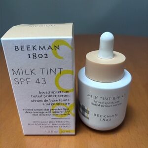 Beekman 1802 tinted primer serum medium shade New